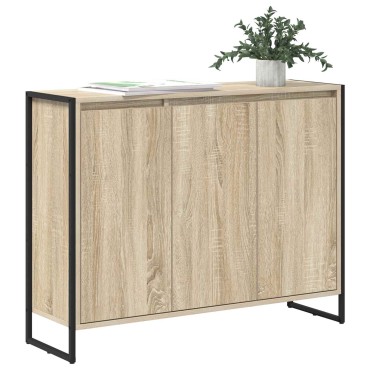 vidaXL Βοηθητικό ντουλάπι Sonoma Δρυς 96,5x30x75 εκ 1 τεμ.