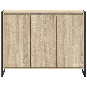 vidaXL Βοηθητικό ντουλάπι Sonoma Δρυς 96,5x30x75 εκ 1 τεμ.