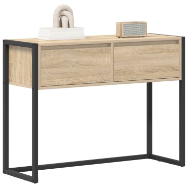 vidaXL End Table Σονόμα 100x36x75cm Επεξεργασμένο Ξύλο