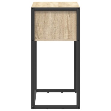 vidaXL End Table Σονόμα 100x36x75cm Επεξεργασμένο Ξύλο