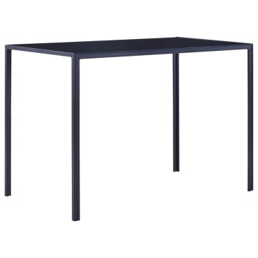 vidaXL Σετ Τραπεζαρίας 5 τεμ. Μπορντό 105x60x74cm