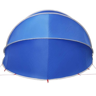 vidaXL Θόλος πισίνας 430 x 430 x 210 εκ. Θαλασσί