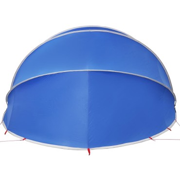 vidaXL Θόλος πισίνας 546 x 516 x 250 εκ. Θαλασσί