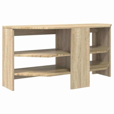 vidaXL ΓωνιακήΒάσηΤηλεόρασης 102x40,5x45cm Δρύς Sonoma