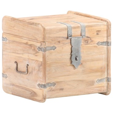 vidaXL Μπαούλο 40x40x40cm από Μασίφ Ξύλο Ακακίας 1 τεμ.