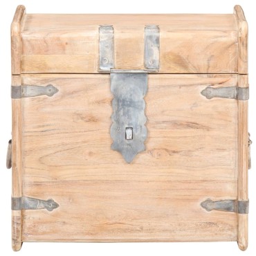 vidaXL Μπαούλο 40x40x40cm από Μασίφ Ξύλο Ακακίας 1 τεμ.