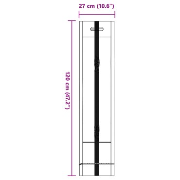 vidaXL Σακιά με άμμο 100 pcs Σκούρο Πράσινο 120 x 27 εκ HDPE