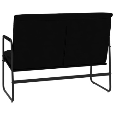 vidaXL Πάγκος Μαύρος 100x64x80cm από Συνθετικό Δέρμα 1 τεμ.