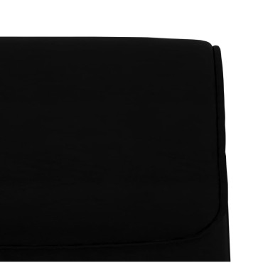 vidaXL Πάγκος Μαύρος 100x64x80cm από Συνθετικό Δέρμα 1 τεμ.