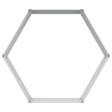 vidaXL Υψωμένο Κρεβάτι Κήπου Φαίνεται ξύλινο 129 x 129 x 45 cm