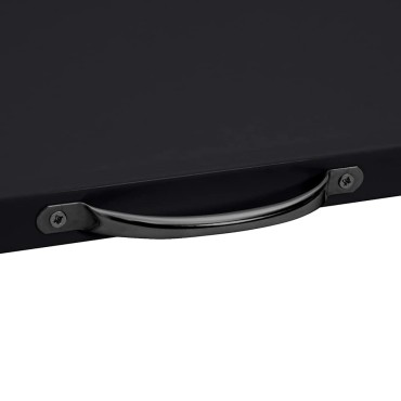 vidaXL Ράφι Ενδιάμεσης Τοποθέτησης Πλυντηρίου Ρούχων Μαύρο