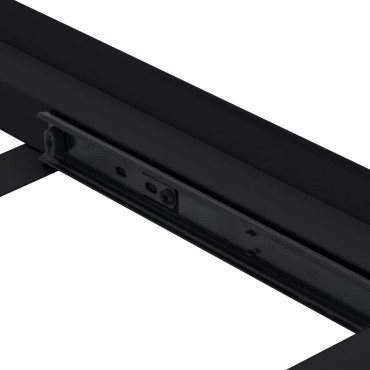 vidaXL Ράφι Ενδιάμεσης Τοποθέτησης Πλυντηρίου Ρούχων Μαύρο