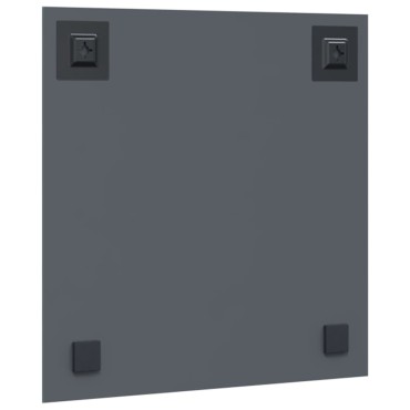 vidaXL Καθρέφτης τοίχου τετράγωνο 50 x 50 cm σκληρυμένο γυαλί
