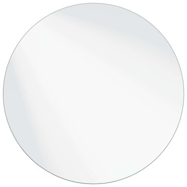 vidaXL Καθρέφτης τοίχου Γύρος Ø 60 cm σκληρυμένο γυαλί
