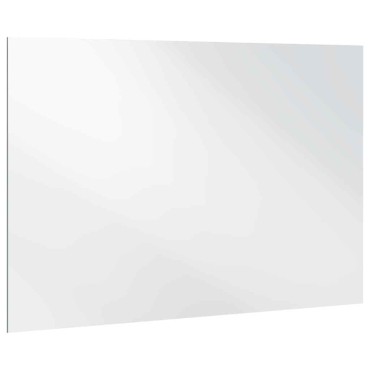 vidaXL Καθρέφτης τοίχου Ορθογώνιος 80 x 60 cm σκληρυμένο γυαλί