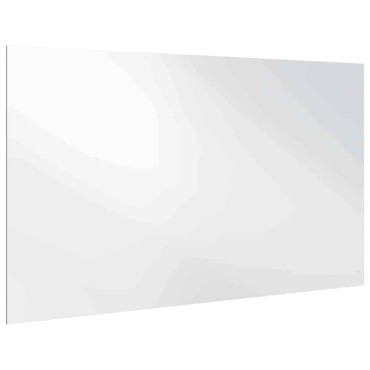 vidaXL Καθρέφτης τοίχου Ορθογώνιος 100 x 60 cm σκληρυμένο γυαλί