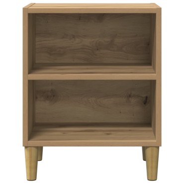 vidaXL Κομοδίνα 2 τεμ. 40x30x50cm από Επεξεργασμένο Ξύλο