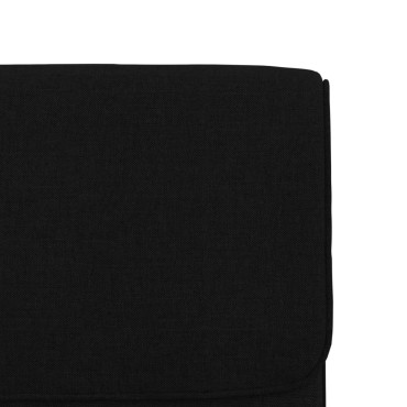 vidaXL Πολυθρόνα Μαύρο 55x64x80cm Υφασμάτινη 1 τεμ.