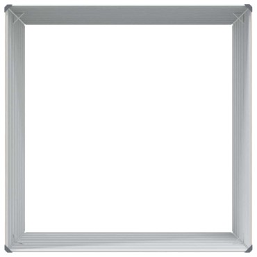 vidaXL Υπερυψωμένη Ζαρντινιέρα Ανοιχτό καφέ 100 x 100 x 77 cm