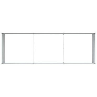 vidaXL Υπερυψωμένη Ζαρντινιέρα Ανοιχτό καφέ 240 x 80 x 77 cm