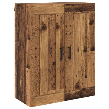 vidaXL Highboard 2 τεμ. Παλιό Ξύλο 69,5x34x180cm