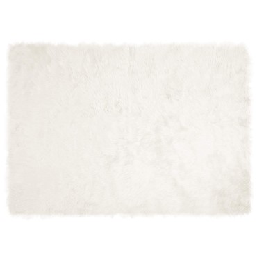 vidaXL Χαλί από τεχνητό πρόβειο δέρμα TAFALLA Λευκό 240x340cm