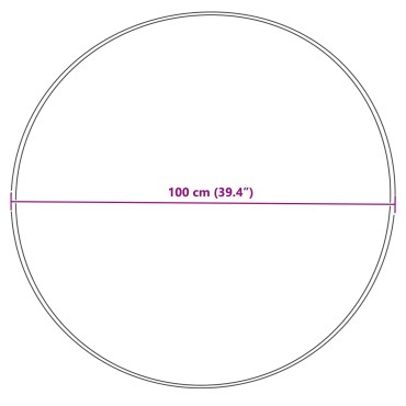 vidaXL Χαλί από τεχνητό πρόβειο δέρμα TAFALLA Γκρι 100 εκ 100x100cm
