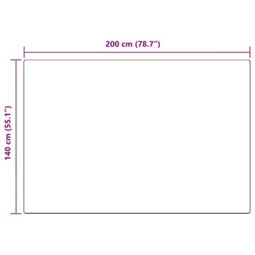 vidaXL Χαλιά Ψεύτικου Κουνελιού Olite Κρεμ 140x200cm Πολυεστέρας