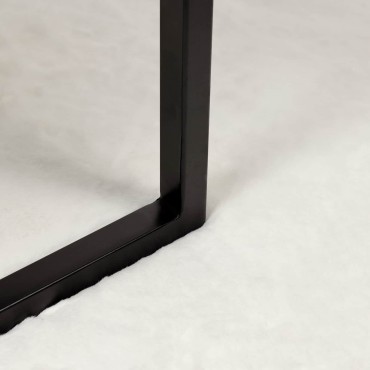 vidaXL Χαλιά Ψεύτικου Κουνελιού Olite Κρεμ Πολυεστέρας 120x120cm