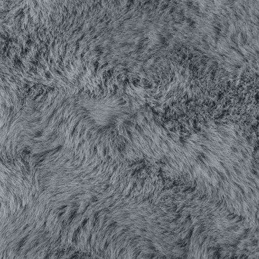 vidaXL Χαλιά Ψεύτικου Κουνελιού Olite Ανθρακί 200x280cm