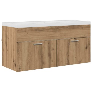 vidaXL Ντουλάπι Μπάνιου Artisan Oak 100x38,5x46cm