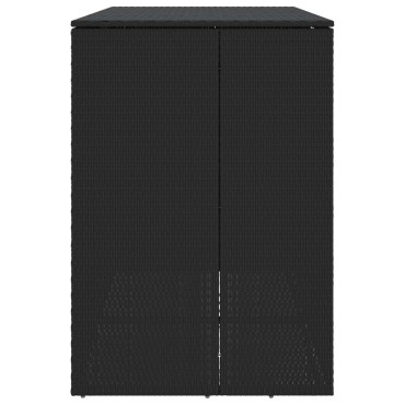 vidaXL Κουτί Κάδου Σκύλου 2 τμχ. Μαύρο 130 x 80 x 115 εκ.