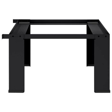 vidaXL Βάση Πλυντηρίου Ρούχων Μαύρο 64 x 55 x 32.5 εκ Ατσάλι