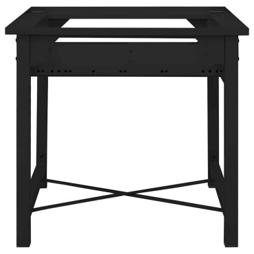 vidaXL Βάση Πλυντηρίου Ρούχων Μαύρο 64 x 55 x 32.5 εκ Ατσάλι