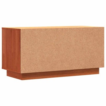 vidaXL Ντουλάπι TV Κερωτό καφέ 80x35x40,5cm Στερεά ξυλεία πεύκου