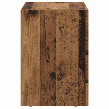 vidaXL Κομοδίνο ELST Παλιό ξύλο 40x35x50cm Επεξεργασμένο Ξύλο 1 τεμ.