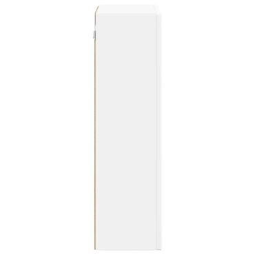 vidaXL Κρεμαστό ντουλάπι με ράφι ELST Λευκό 59x20x71,5 εκ 1 τεμ.