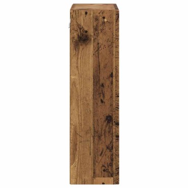 vidaXL Κρεμαστό ντουλάπι ELST Παλαιωμένο ξύλο 59x20x71,5 εκ 1 τεμ.