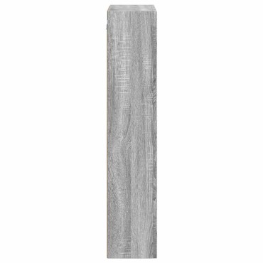 vidaXL Κρεμαστό ντουλάπι με ράφι ELST Γκρι Sonoma 59x20x100 εκ 1 τεμ.