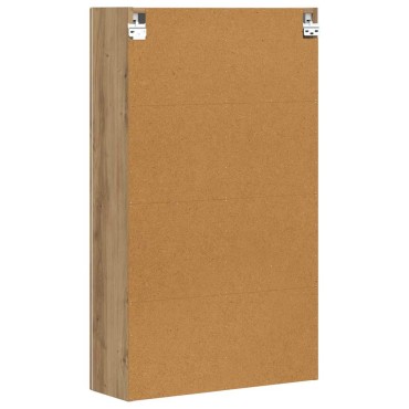 vidaXL Κρεμαστό ντουλάπι με ράφι ELST Artisan Δρυς 59x20x100 εκ 1 τεμ.
