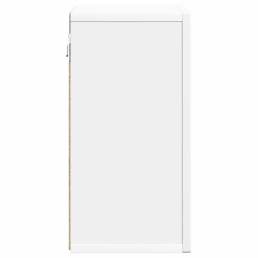 vidaXL Κρεμαστό ντουλάπι ELST Λευκό 60x20x40cm Επεξεργασμένο Ξύλο 1 τεμ.