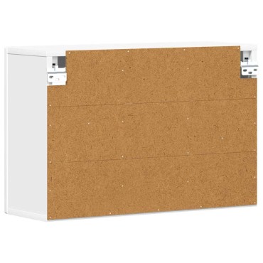 vidaXL Κρεμαστό ντουλάπι ELST Λευκό 60x20x40cm Επεξεργασμένο Ξύλο 1 τεμ.