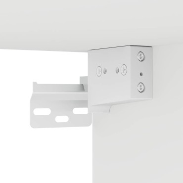 vidaXL Κρεμαστό ντουλάπι ELST Λευκό 60x20x40cm Επεξεργασμένο Ξύλο 1 τεμ.