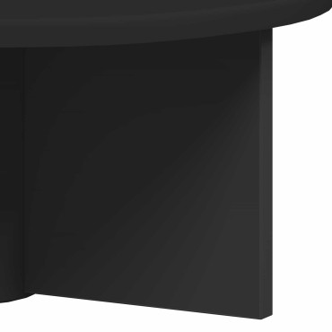 vidaXL Ράφι Τοίχου Επιτοίχιο Μαύρο 38x19x19cm Επεξεργασμένο Ξύλο 1 τεμ.