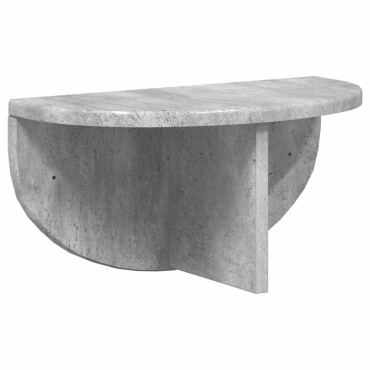 vidaXL Ράφι Τοίχου Επιτοίχιο Σκυρόδεμα Γκρι 38x19x19 εκ 1 τεμ.