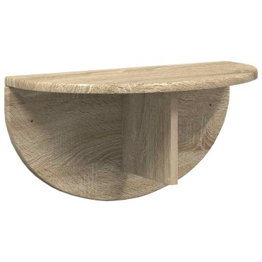 vidaXL Ράφι Τοίχου Επιτοίχιο Δρύς Sonoma 48x24x24 εκ 1 τεμ.