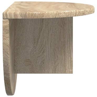 vidaXL Ράφι Τοίχου Επιτοίχιο Δρύς Sonoma 48x24x24 εκ 1 τεμ.