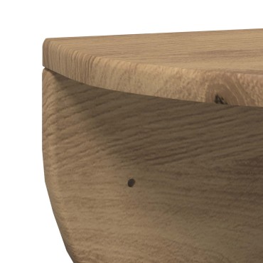 vidaXL Ράφι Τοίχου Επιτοίχιο Artisan Oak 48x24x24 εκ 1 τεμ.