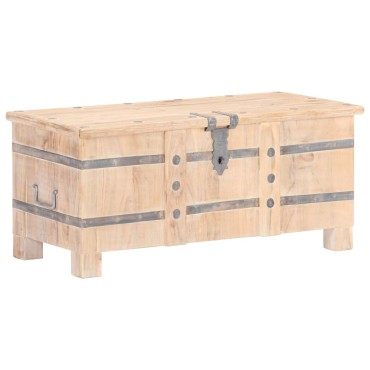 vidaXL Μπαούλο 90x40x40cm από Μασίφ Ξύλο Ακακίας 1 τεμ.