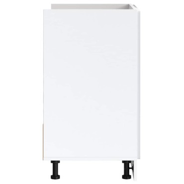 vidaXL Ντουλάπι βάσης νεροχύτη Porto Λευκό 80x46x81,5cm 1 τεμ.